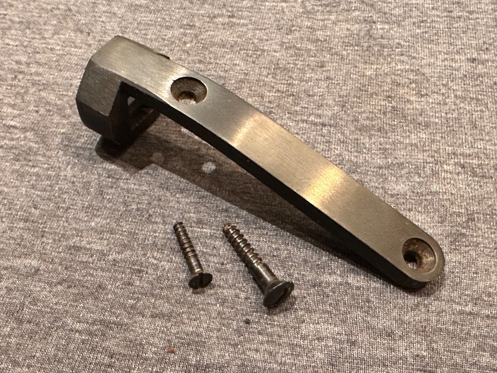 Thompson Center Hawken  Renegade  1"  Tang w screws UNFIRED