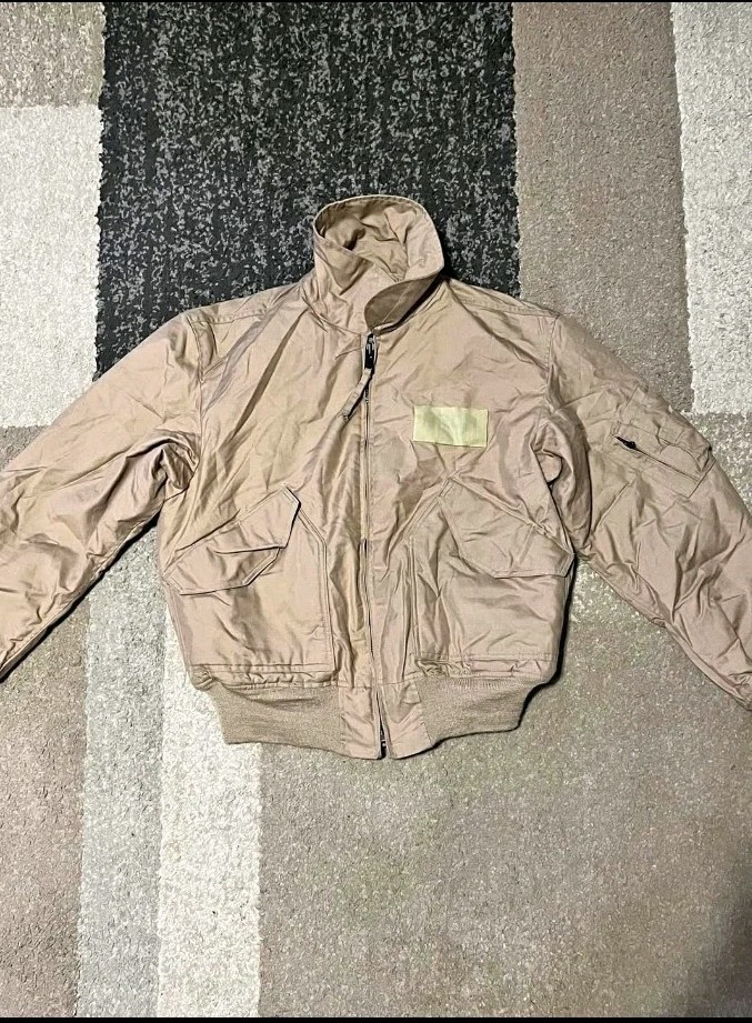 CWU-45/P COLD WEATHER FLYER’S JACKET NOMEX DESERT TAN