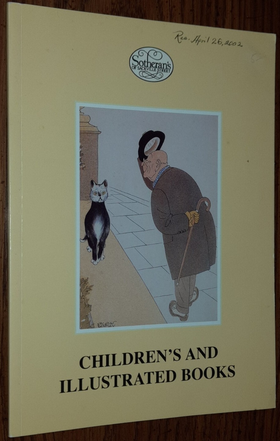 Sotheran's Children's & Illustrated Books Catalogue 1052 Nicolas Bentley Cover