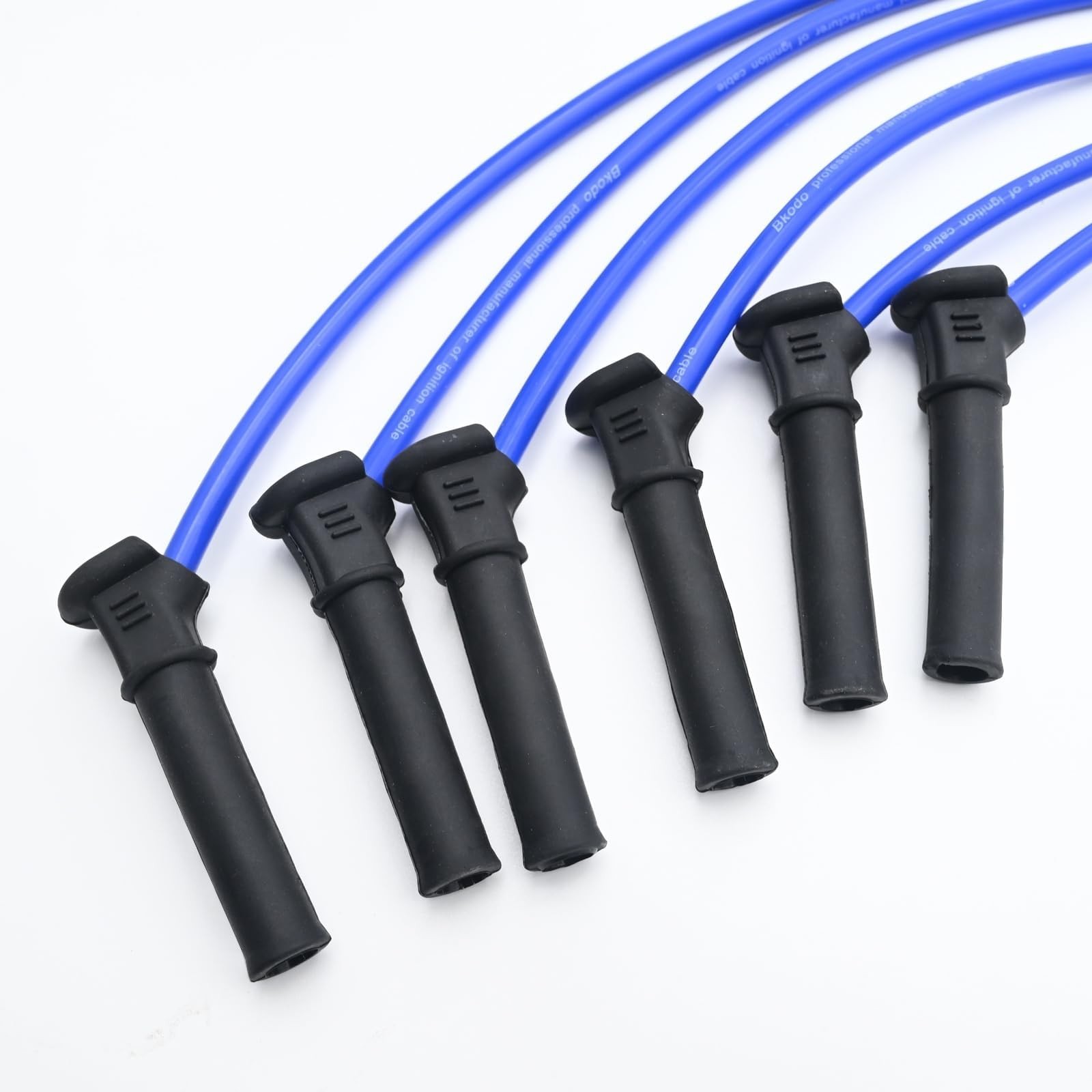 6Pcs 8mm Spark Plug Wire Set Ignition Wires Replacement for Ford Explorer 2005-2
