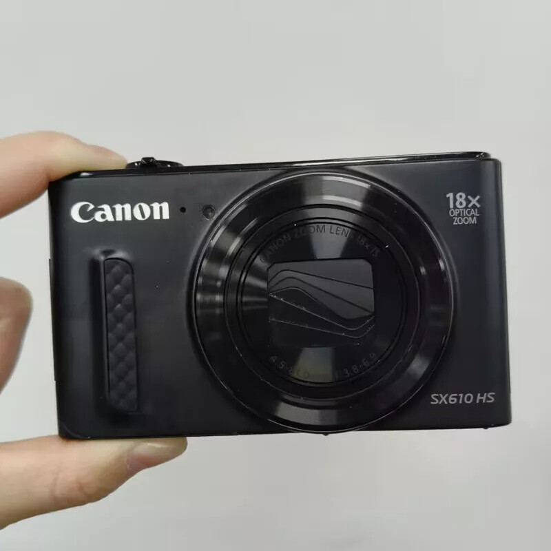 Canon PowerShot SX610 HS Digital Camera 18x Optical Zoom with Charger, SD Card