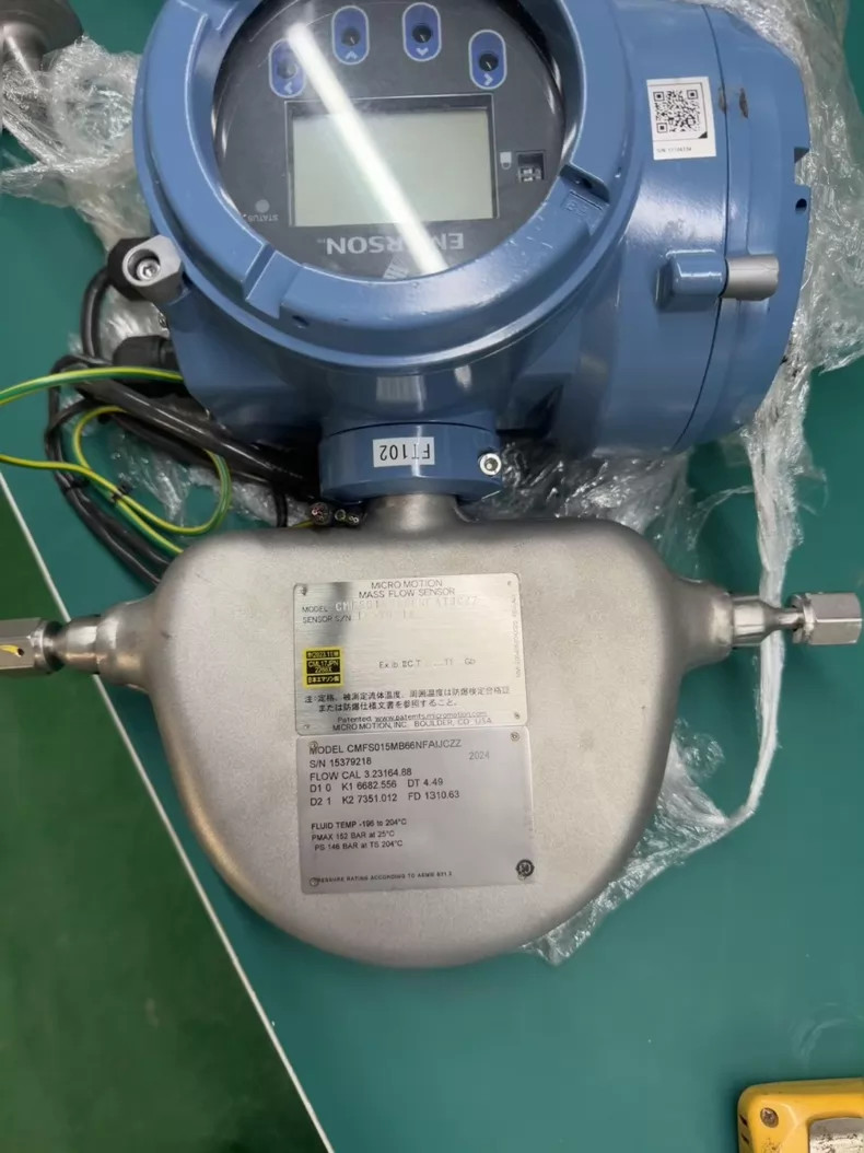 Micro Motion CMFS015MB66NFAJCCZ Flow Sensor Used 1PCS
