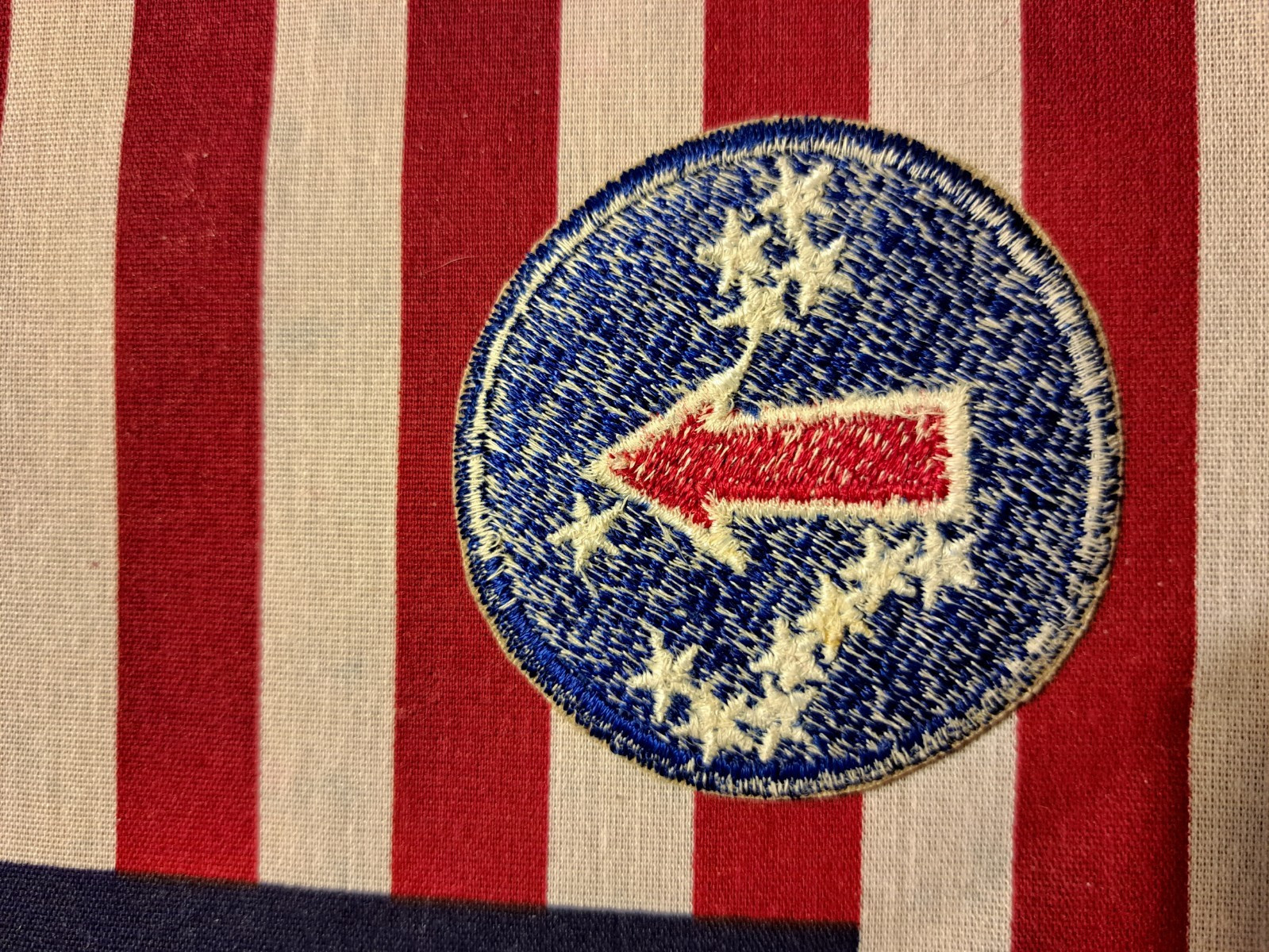 WWII WW2 Pacific Command Color SSI Patch c/e No Glow