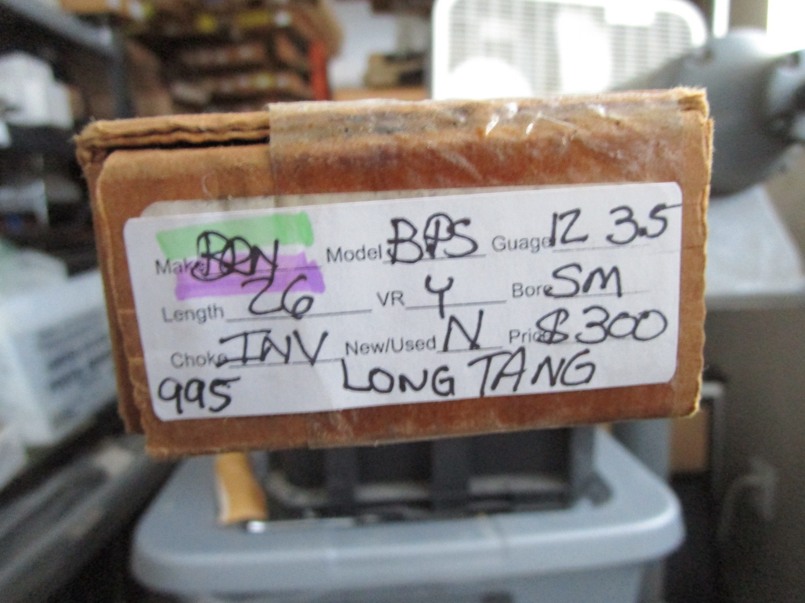 Browning BPS 12GA 26 inch VR Long Tang 3.5 inch chamber new shotgun barrel