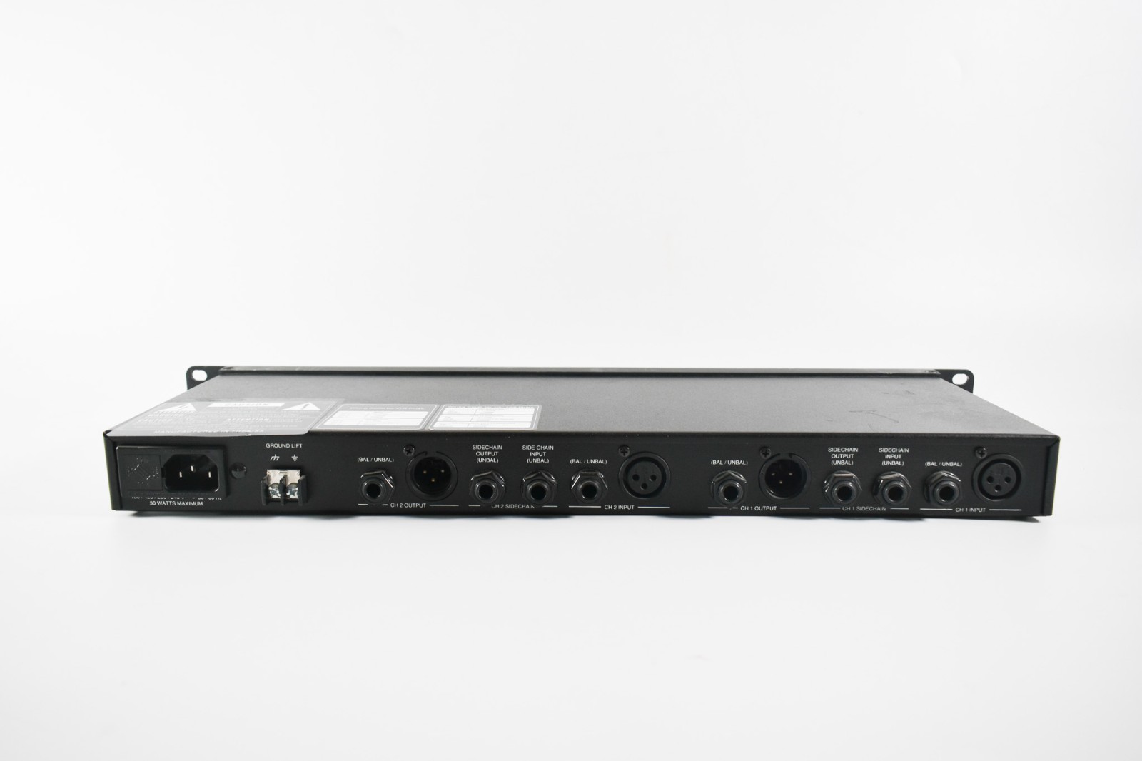 JBL M712 Stereo Gate Compressor Limiter Rack Unit