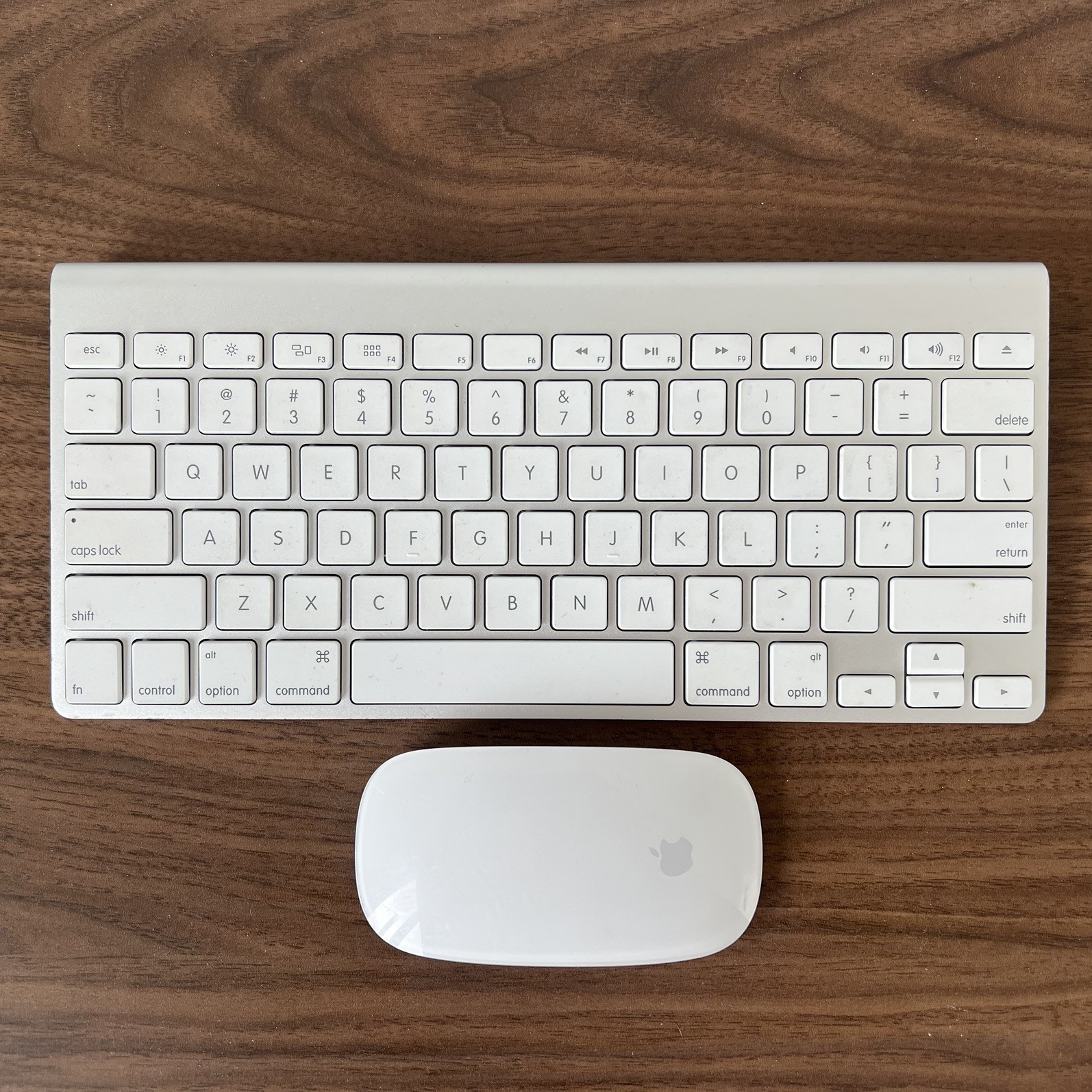 Apple Wireless Keyboard A1314 & Magic Mouse A1657 Bundle Laptop Set WORKING