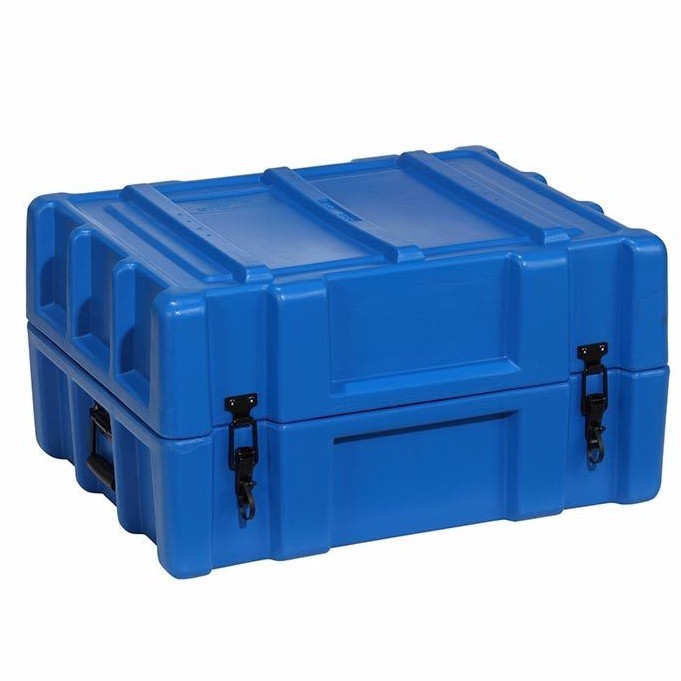 Pelican TRIMCAST STORAGE SPACECASE CARGO BOX 700x550x370mm BLUE *Australian Made