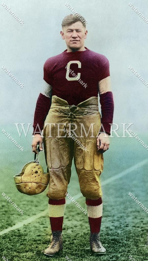 GN733 Jim Thorpe Canton Bull Dogs Olympian 8x10 11x14 16x20 Colorized Photo