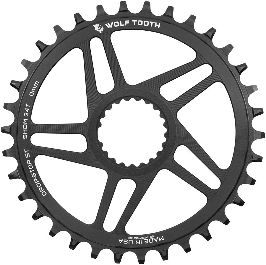 Shimano Direct Mount Chainring for Hyperglide+ Chain - Wolf Tooth Direct Mount