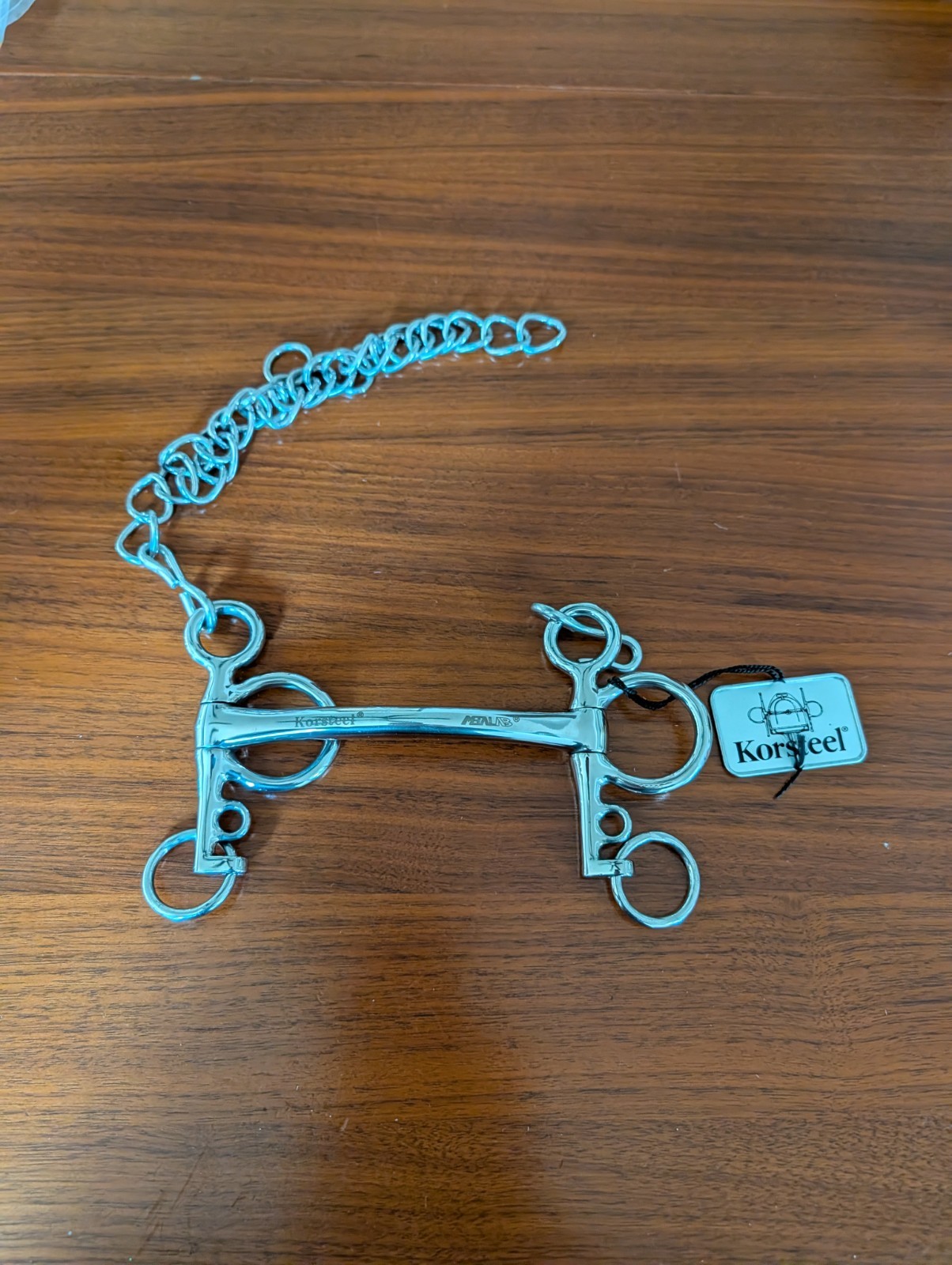 Korsteel Tom Thumb Pelham 4.75"  Stainless Steel New