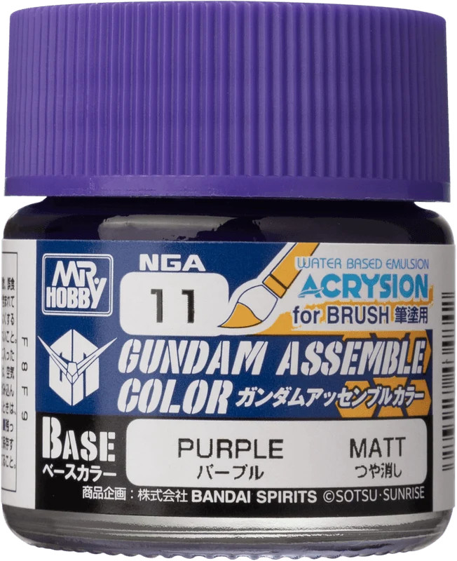 Mr. Hobby ACRYSION NGA11 GUNDAM ASSEMBLE COLOR Purple 10ml