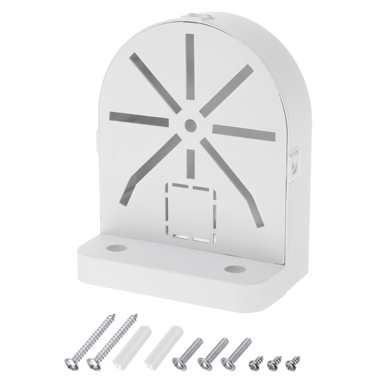 1 Pack Dome Security Camera Mount 4.9" Bracket Junction Box, Plastic