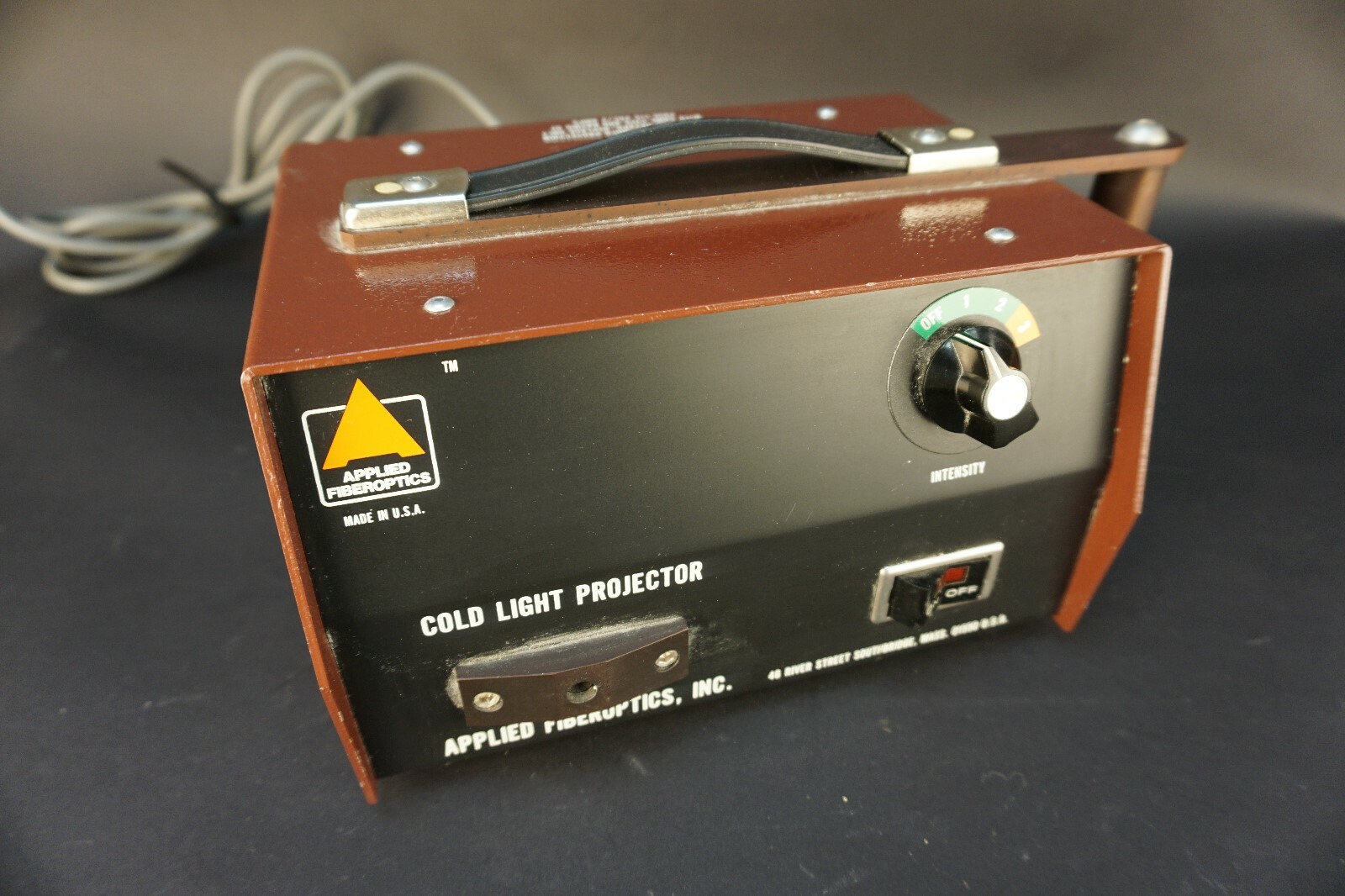 Microscope Fiber Optical Illuminator Cold Light Source Applied Fiberoptics