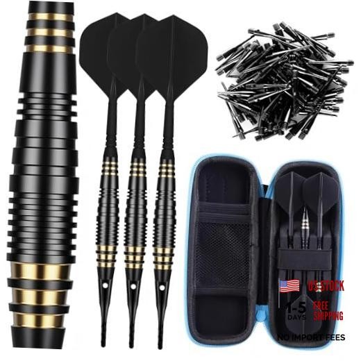 Professional Soft Tip Darts Set 18 Grams with 30 Extra Dart Tips and Gift