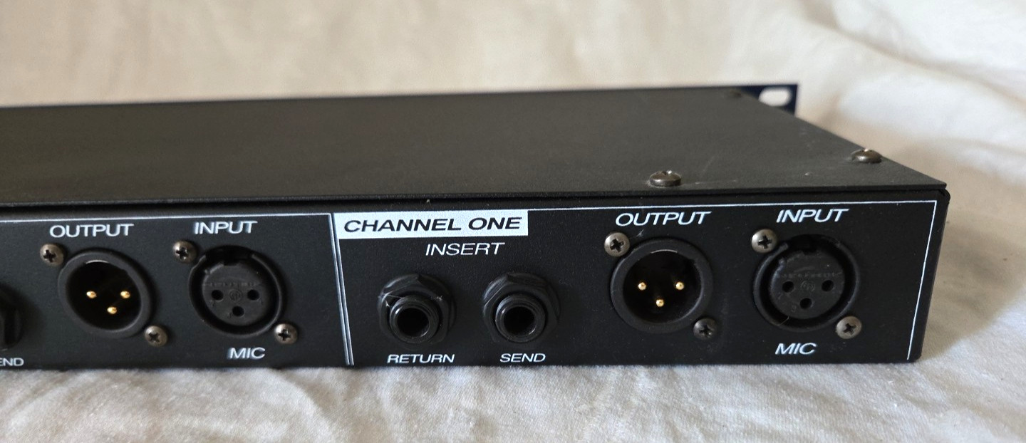 Presonus MP20 Two Channel Microphone Preamp USA - Rack Mount - Tested & Working