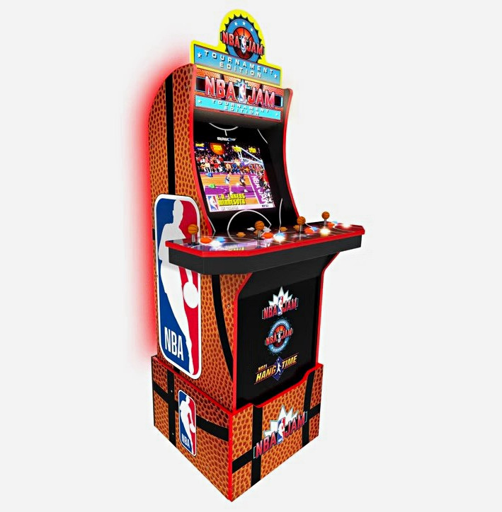 Arcade1Up NBA Jam Tournament Edition Arcade Cabinet 2020 Reproduction