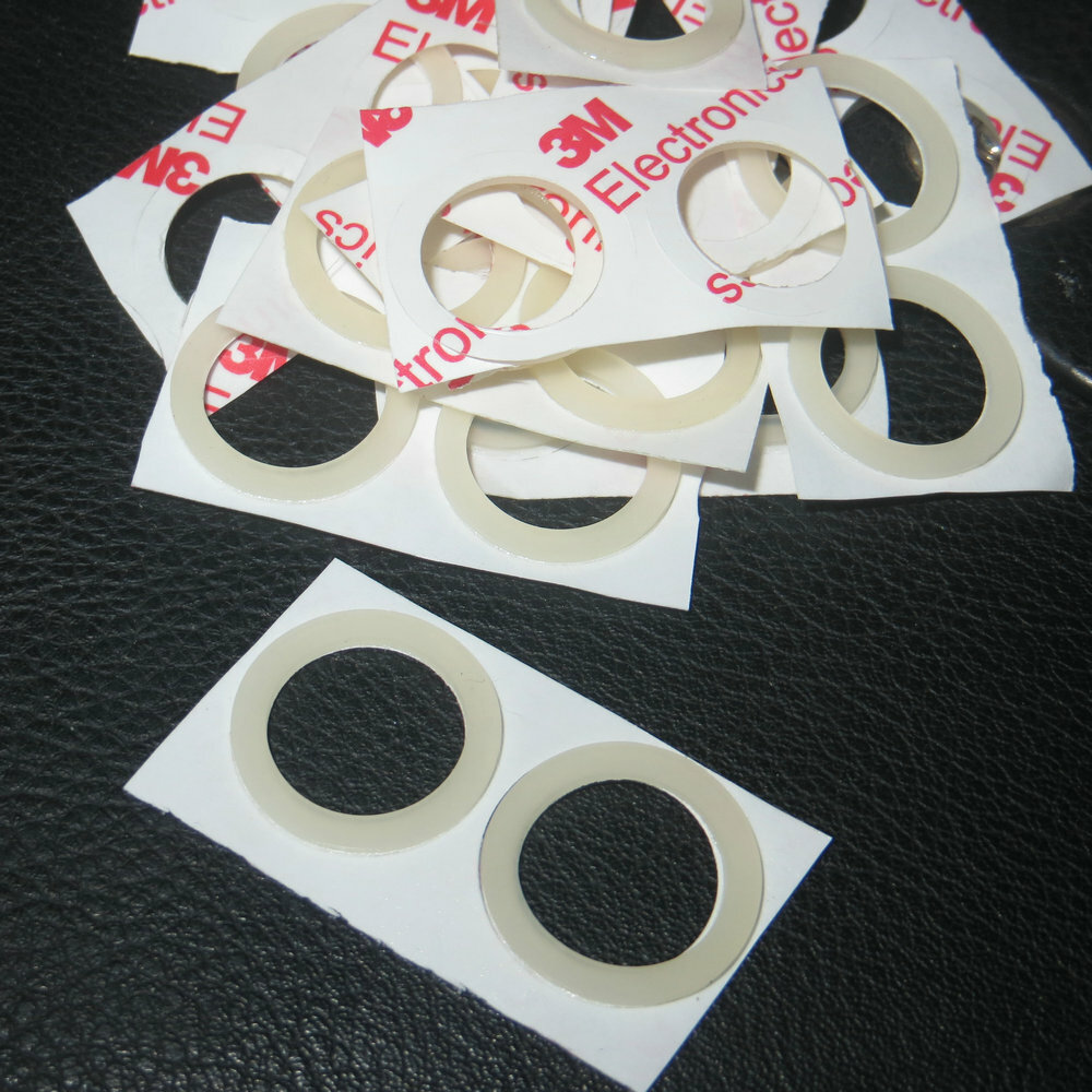 50 Pcs Standard YoYo / Yo Yo Silicone Response Pads 19mm OD SLIM