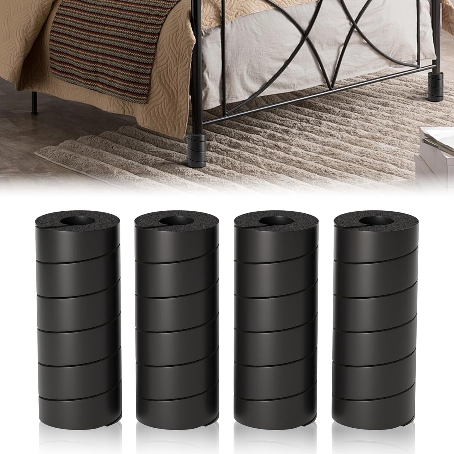 Bed Frame Leg Cover Reusable Bed Frame Toe Protectors Bed Frame Feet Protector