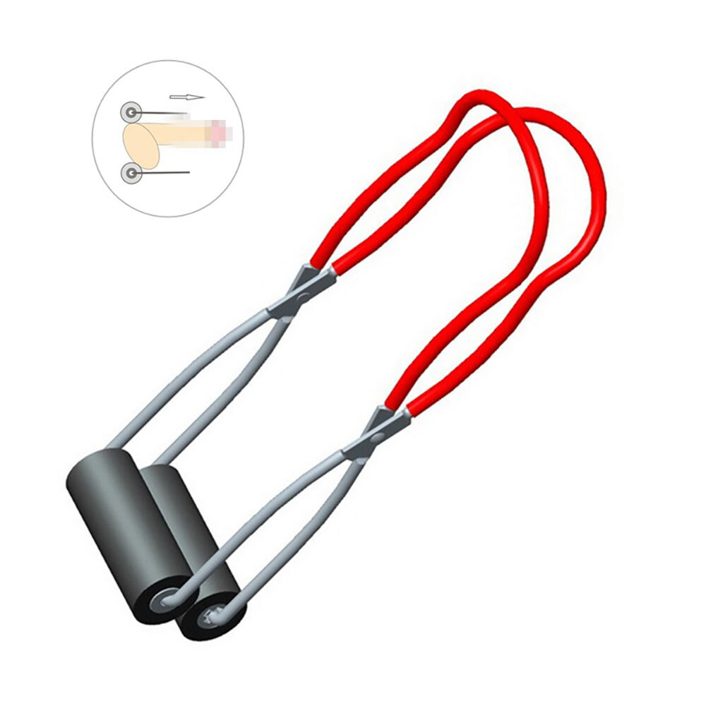 Male-Jelq-Penis-enlarger-penis-pump-vacuum-Roller-enlargement-For-Men-US Stock