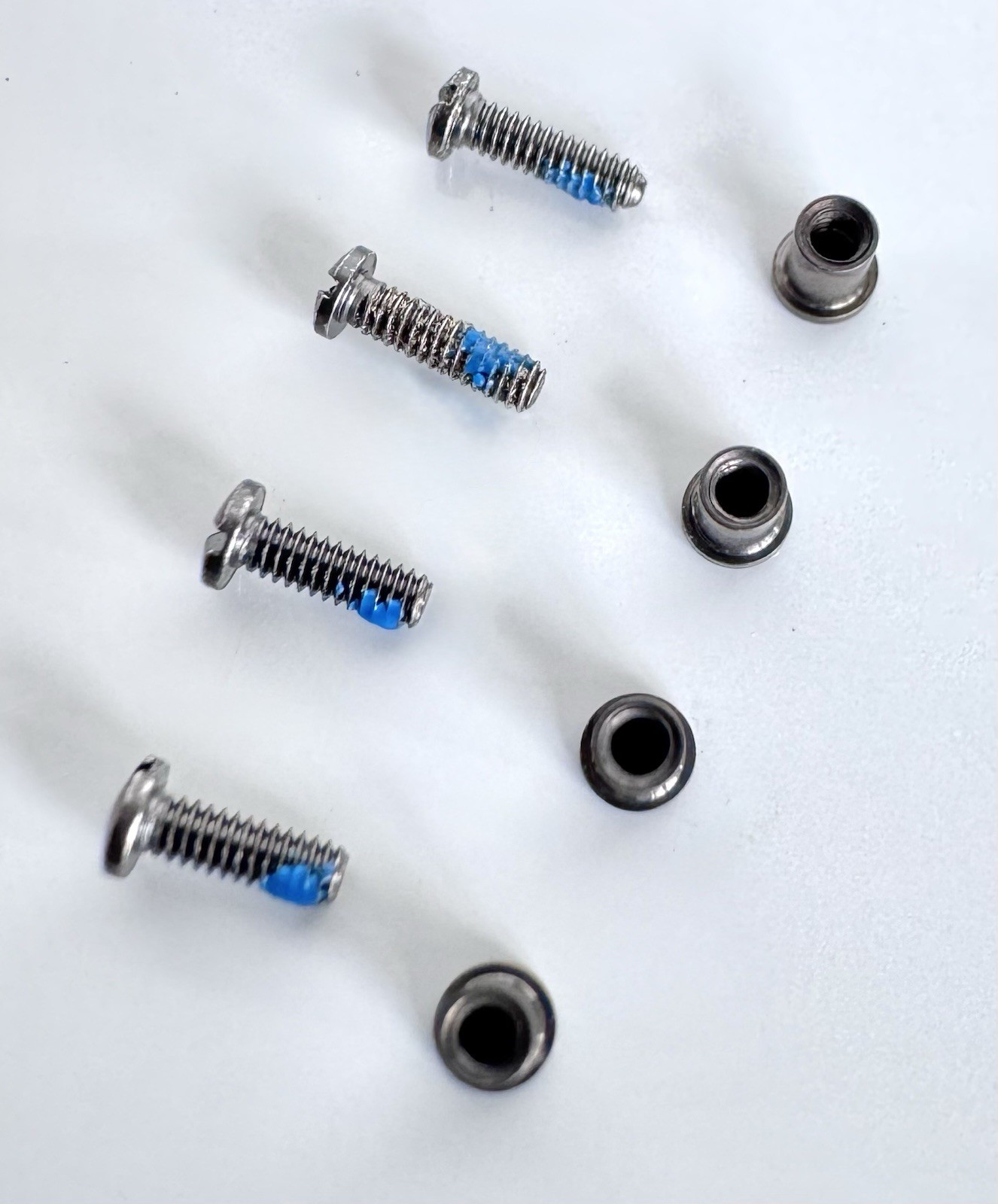 Chanel CH 4244 4245 Sunglasses Replacement Gunmetal Mounting Lenses Screws Kit