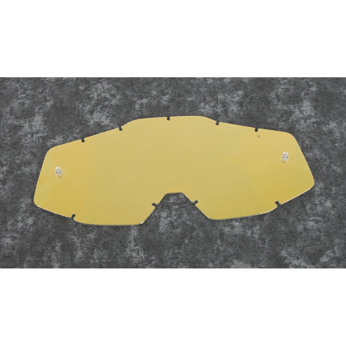 FMF Gold Mirror Anti-Fog Lens for Racecraft Accuri+Strata Goggles-F-51002-074-02