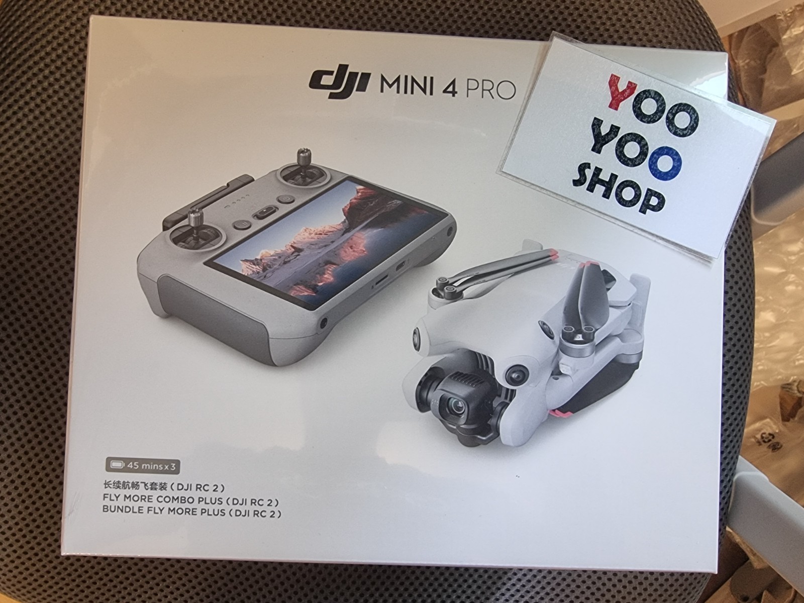 DJI Mini 4 Pro Fly More Combo Plus Drone w/ RC2 + 3 Batteries / NEW IN STOCK