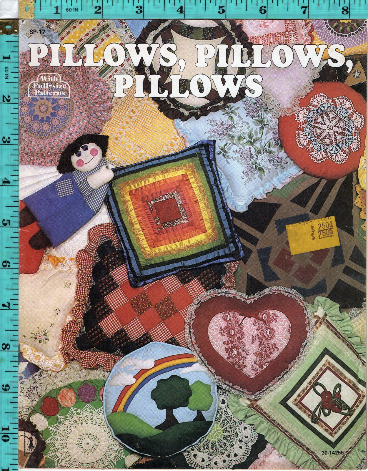 Pillows, Pillows, Pillows" ©1978 Craft Course Pub. Booklet w/Pattern Sheet SP-17
