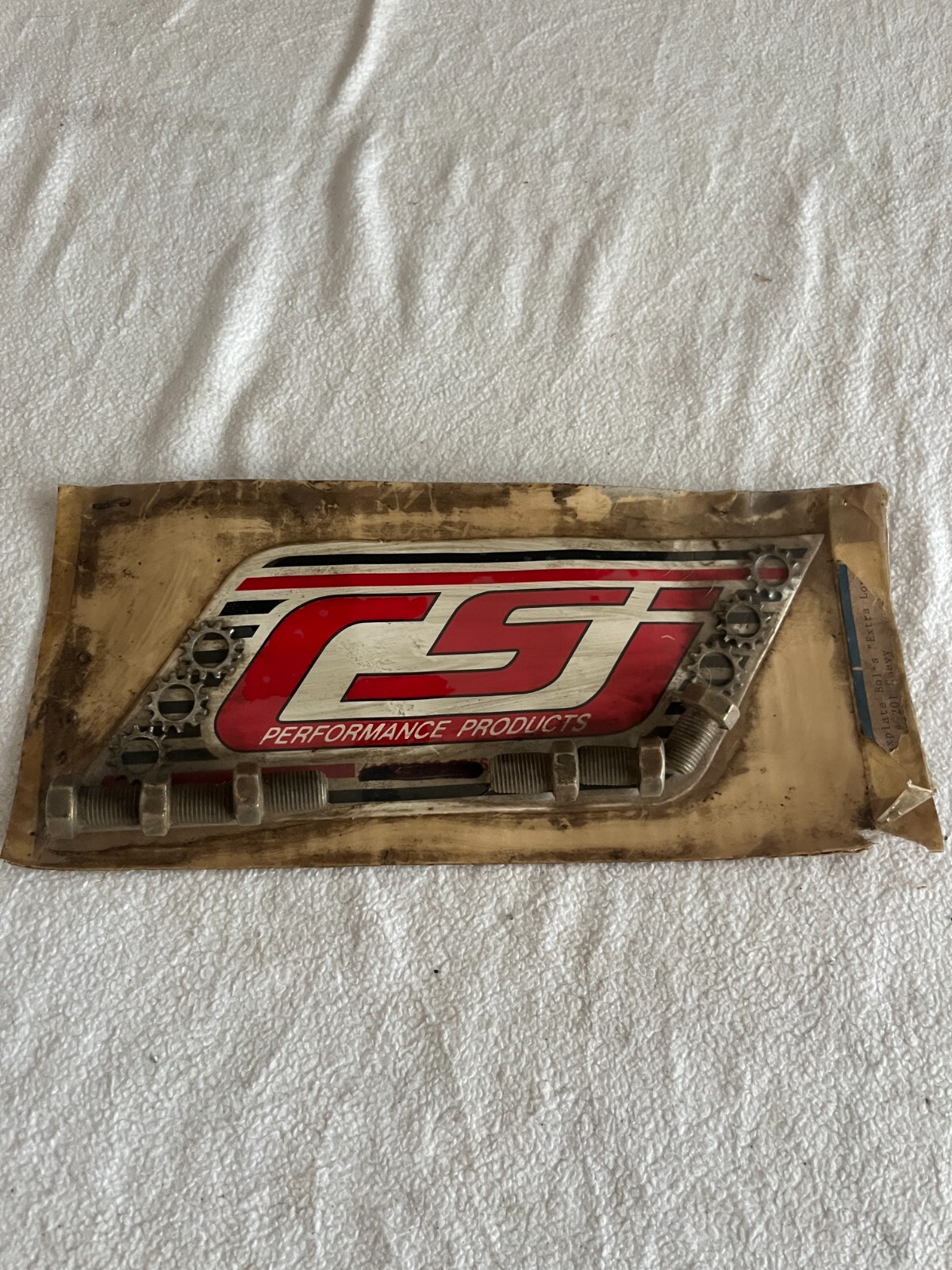 NOS Auto Trans Flexplate Extra Long Mounting Bolt Kit CSI Chevy 327 350