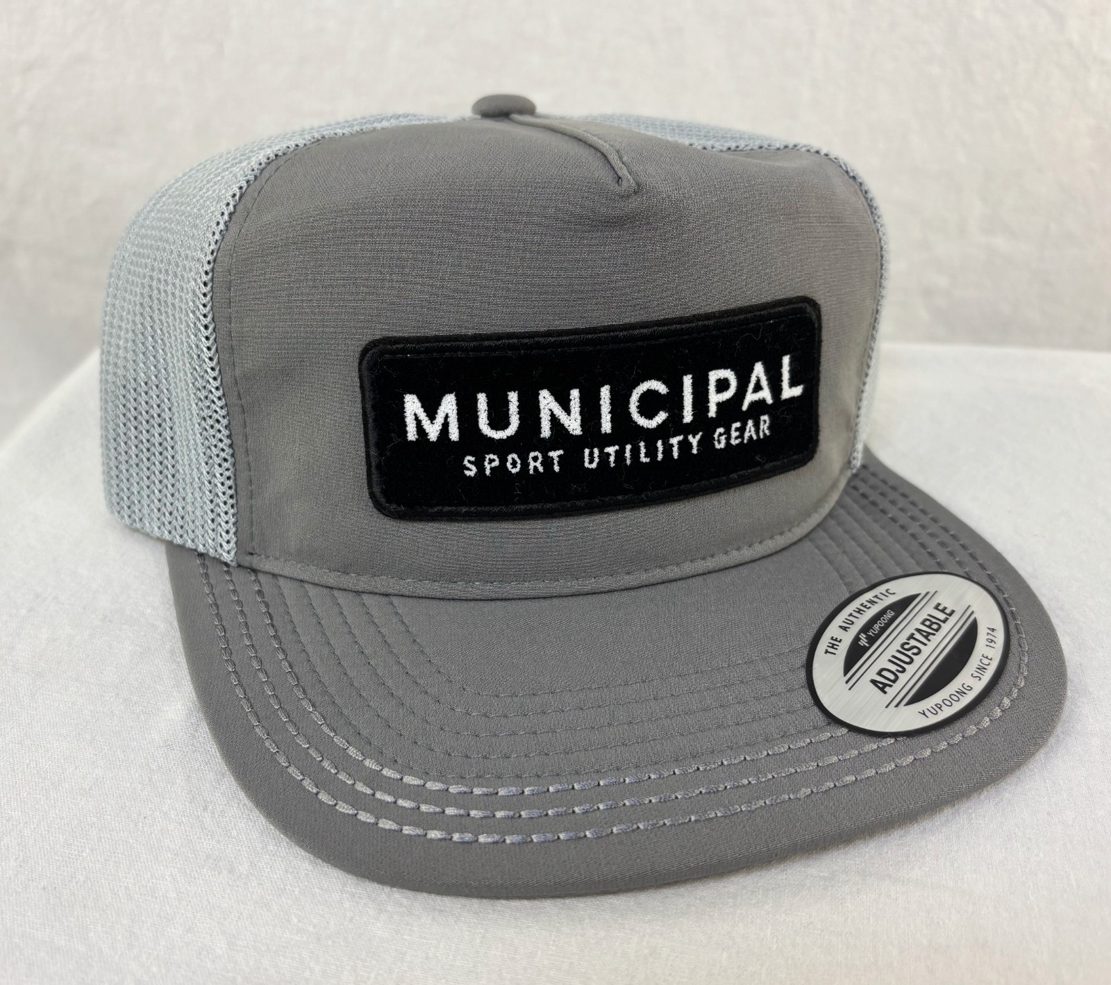 Municipal Sport Utility Gear 4 AM Club Neighborhood Hat Smoke OSFM Men's New