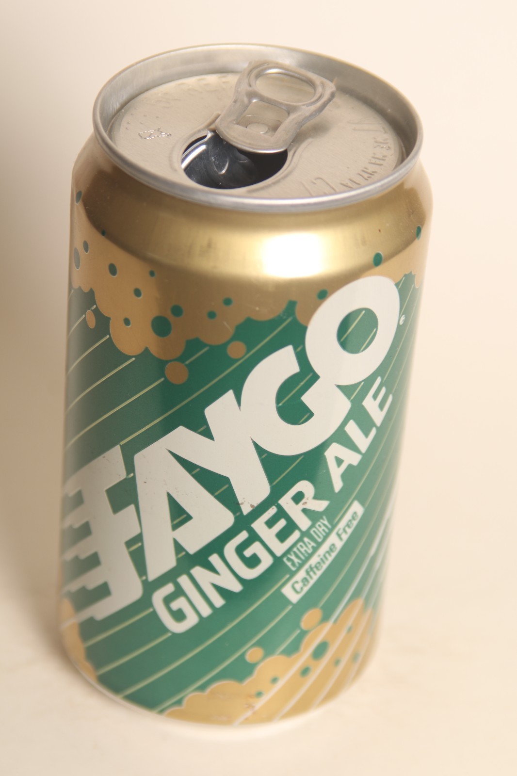 Faygo Ginger Ale soda can - 12oz 1990