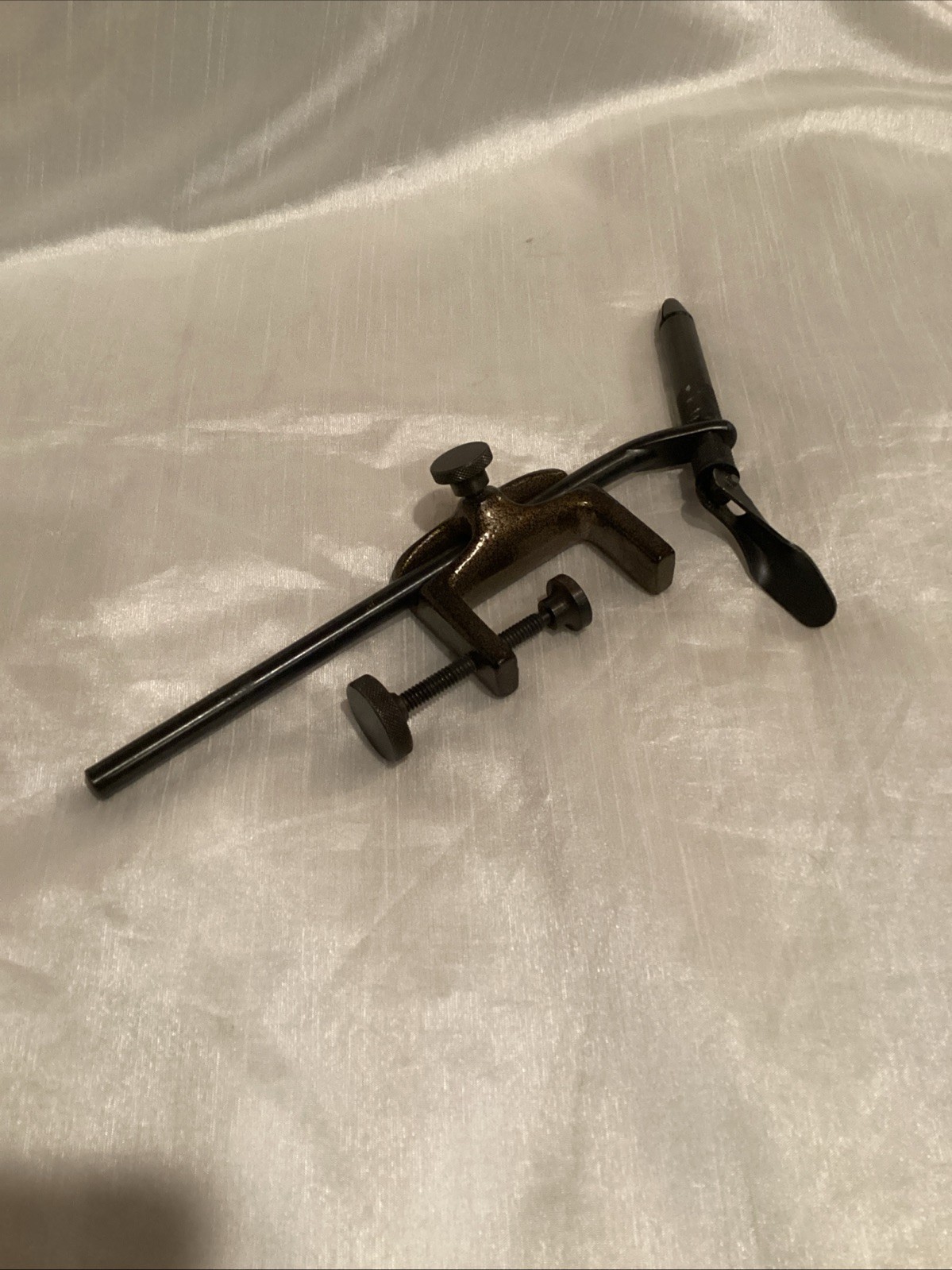 Thompson Metal Fly Tying Vise Clamp Durable Fly Fishing Tool DHT