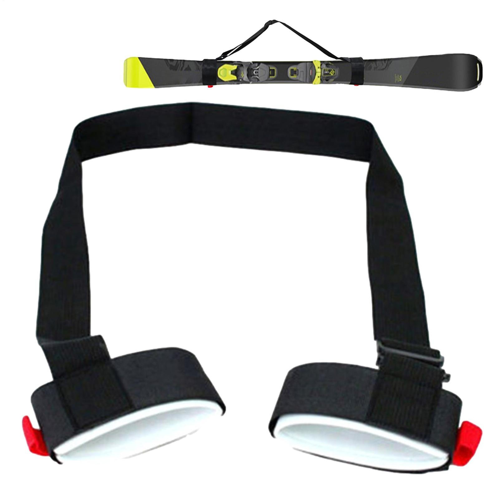 1-3X Outdoor Adjustable Carrier Ski Shoulder Sling for Skiboard Carry Strap