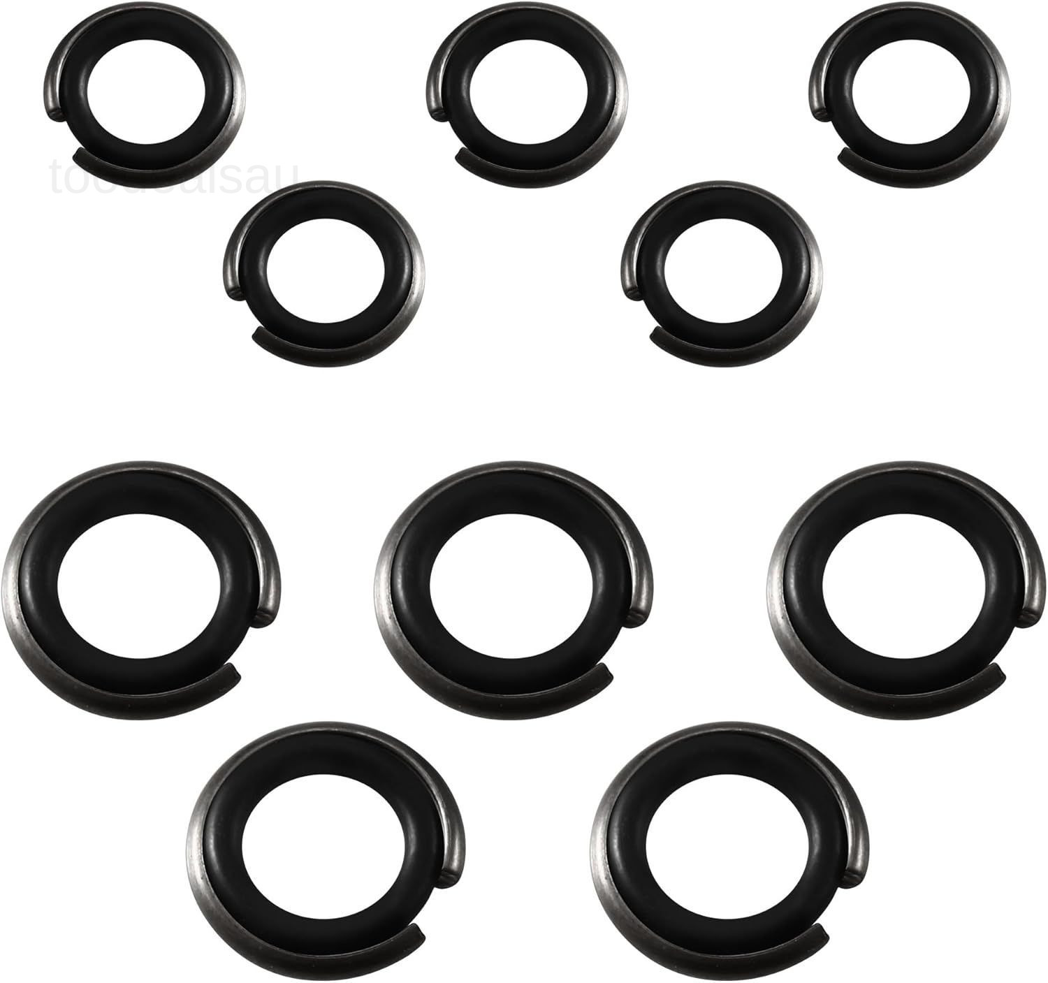 5-Pack 1/2" and 3/8" Impact Retaining Ring Clip With O-Ring for Milwaukee