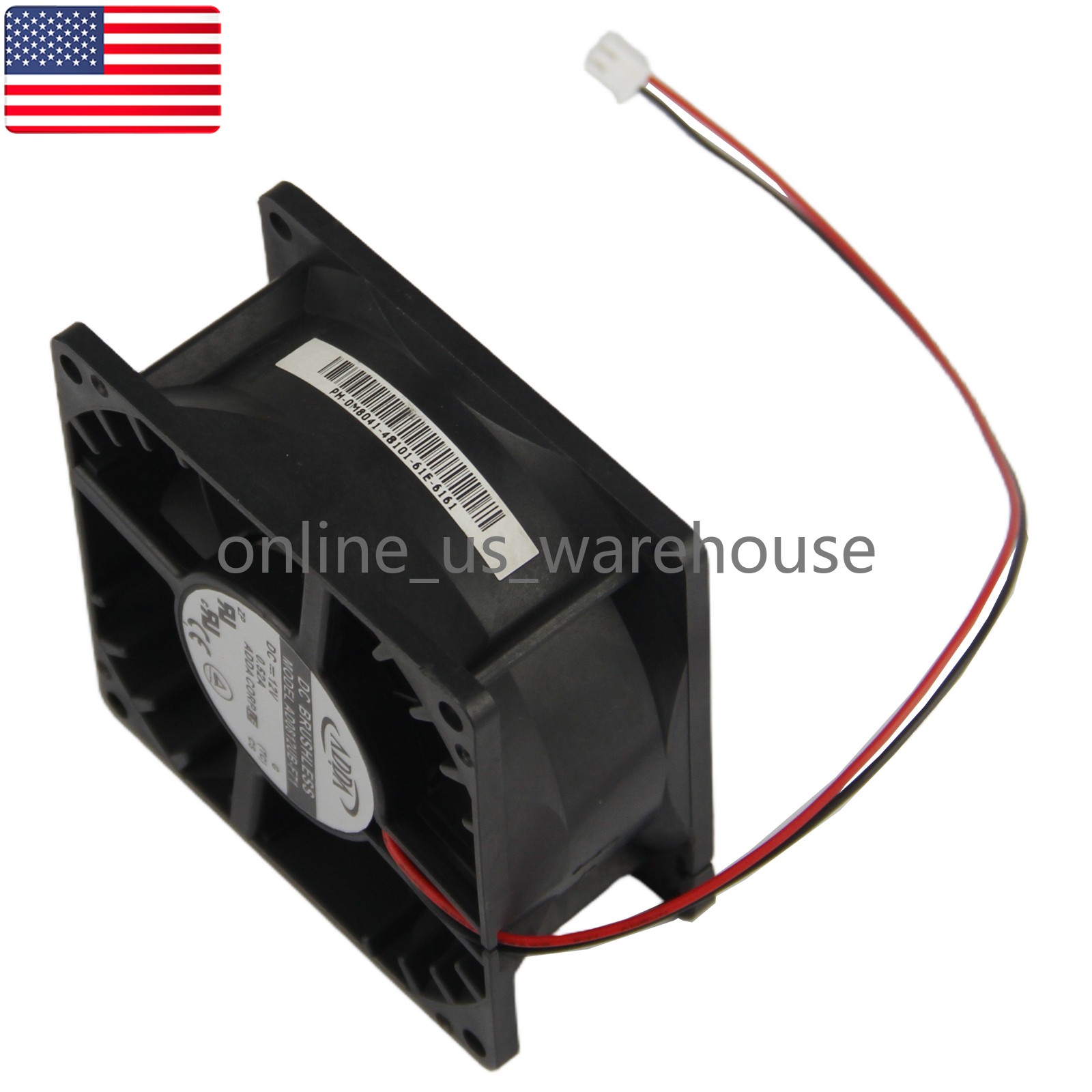 One Brand New ADDA AD0812UB-F71 8038 12V 0.52A cooling fan AD0812UBF71 -US Stock
