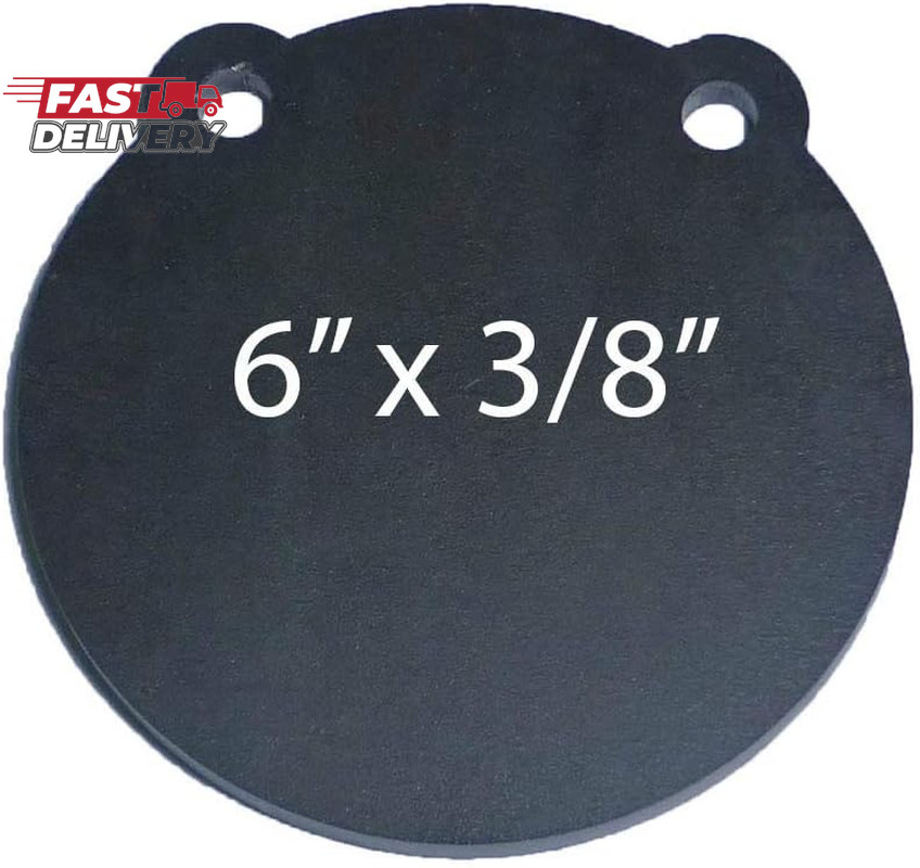 Tactical Scorpion Gear AR500 6" X 3/8" Steel Target Gong