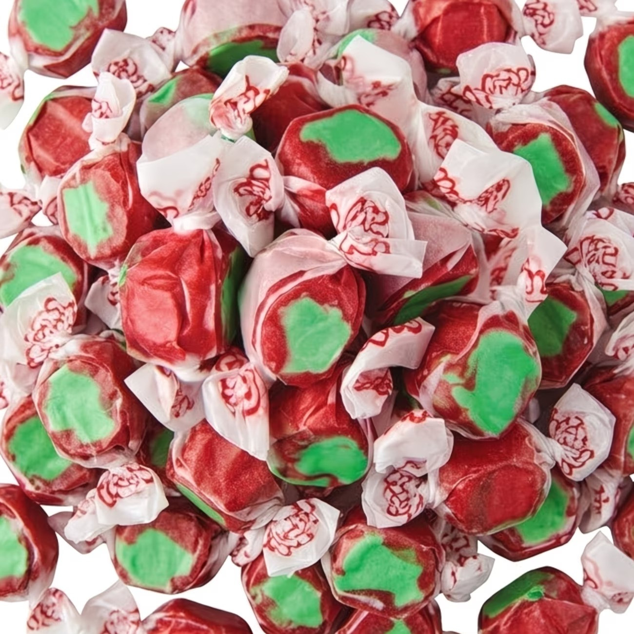 Taffy Town CANDY APPLE Salt Water Taffy Bulk Candy | 1~2 LB | Free Shipping!