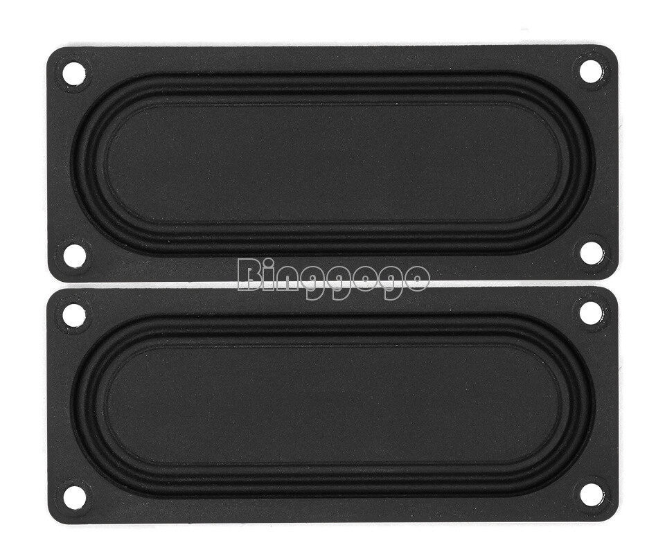 2pcs X audio bass diaphragm passive radiator speaker repair parts 85x35mm