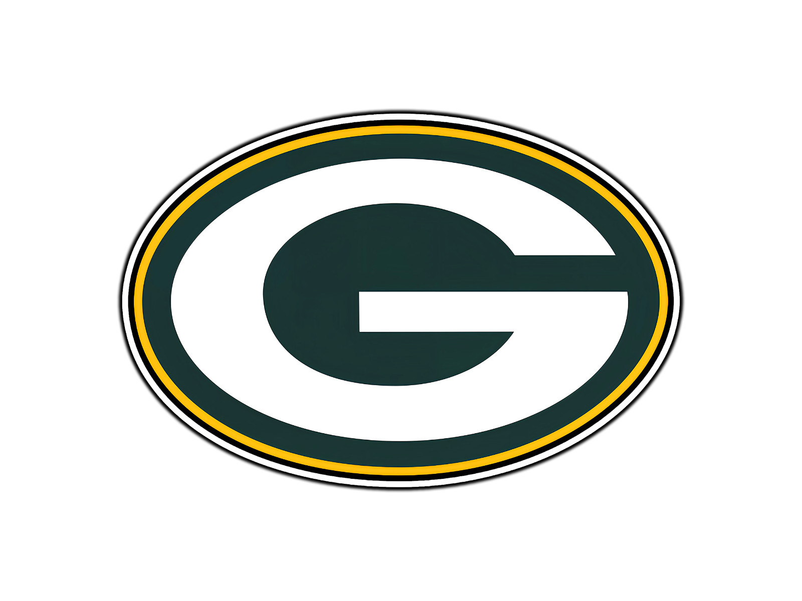 Green Bay Packers Logo #1 Football Sticker Waterproof Vinyl Decal Die-Cut Car