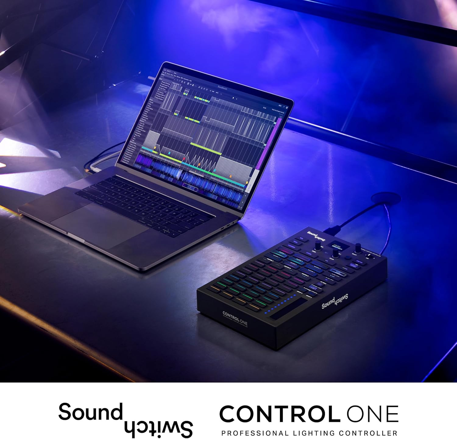 Control One - Professional DMX DJ Lighting Controller with 3 Months Software Ac