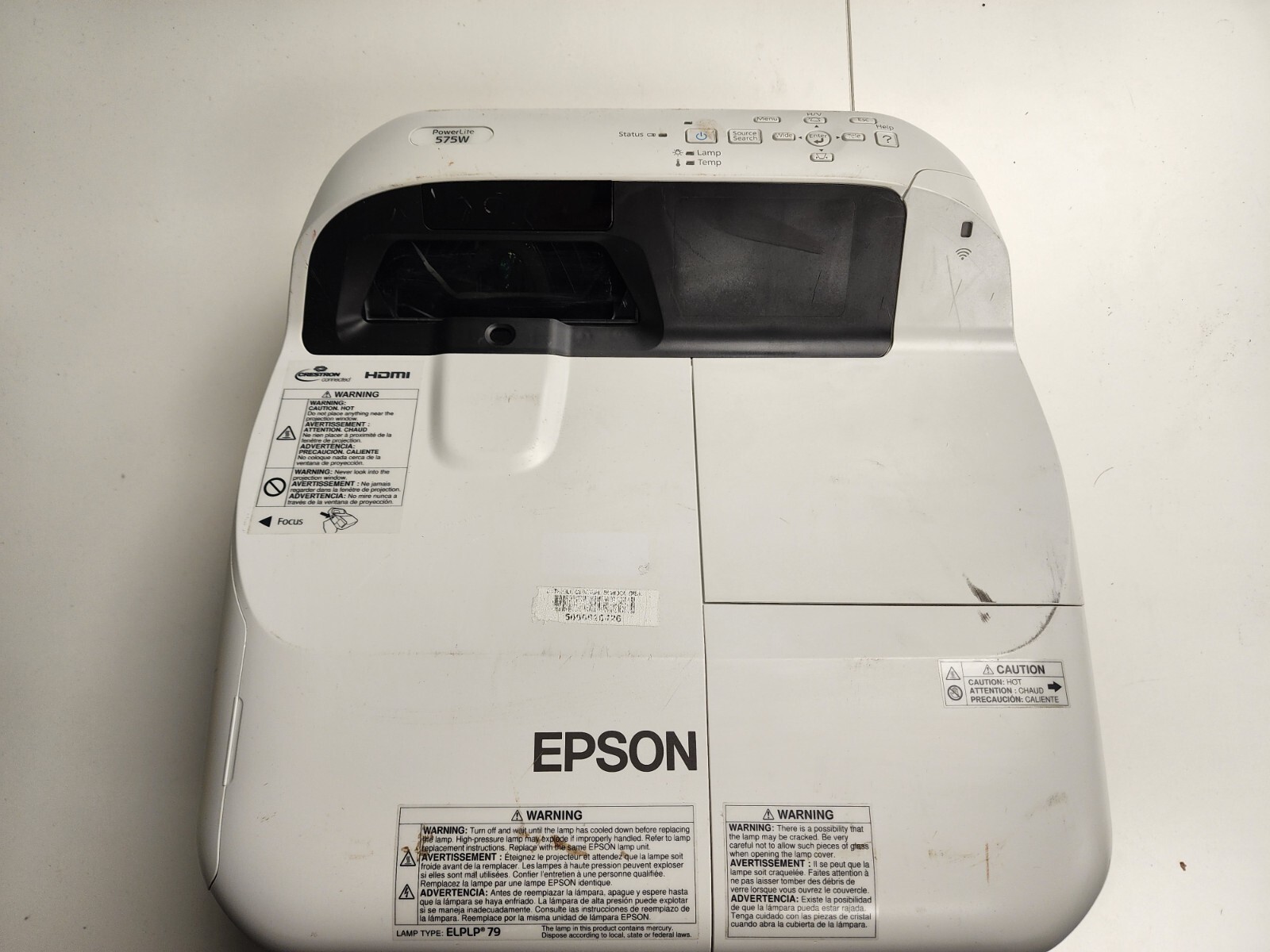 Epson PowerLite 575W WXGA 3LCD Projector