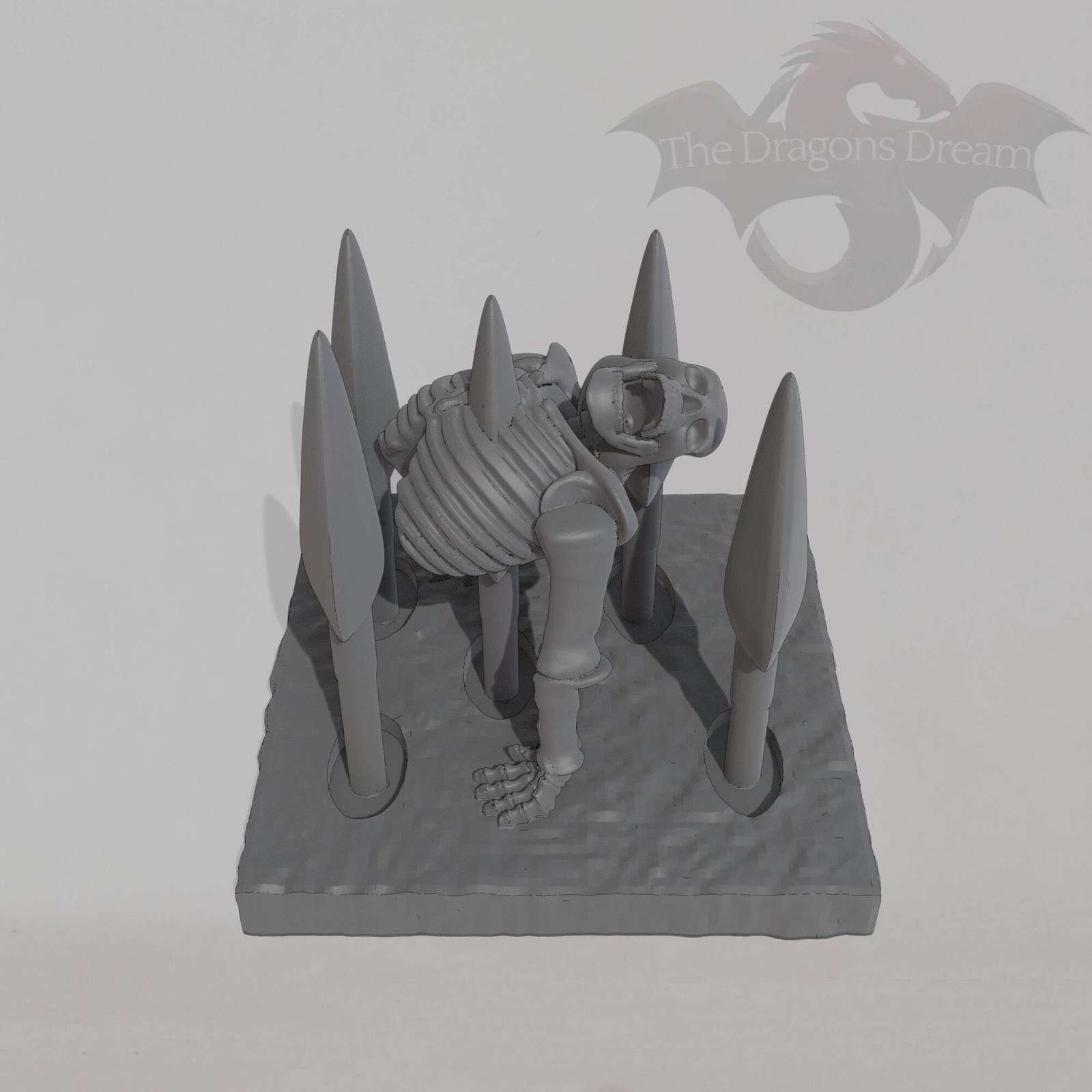 Spear Trap with Skeleton - Heroquest Inspired, Dungeons and Dragons, 5e