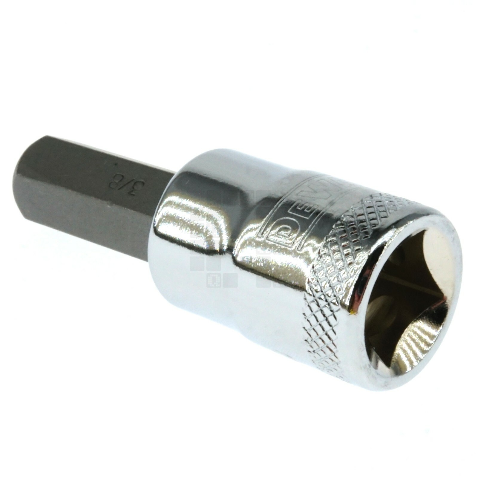 Dewalt DWMT74623OSP 3/8" Chrome Hex Bit Socket, 3/8" Drive, 74-623D