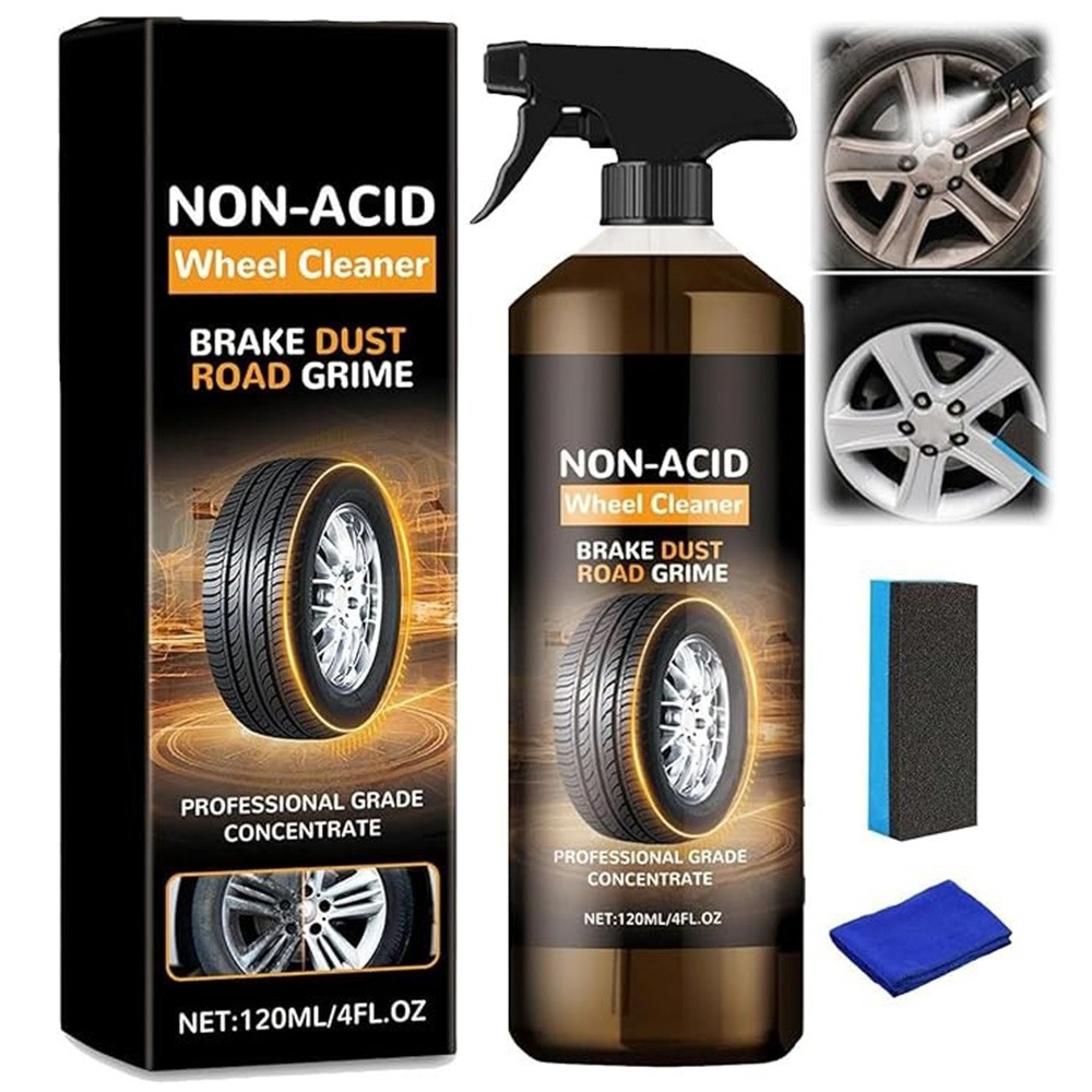 Wheel Blaze Cleaner Versatile&Powerful Rust Converter Tire Wheel Cleaner Spray