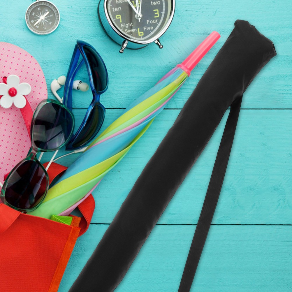 2Pcs Protective Umbrella Covers with Buckle Design and Adjustable Carrying Strap