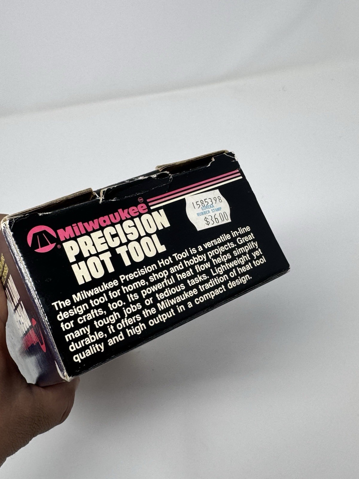 Milwaukee Precision Hot Tool Model 1400 Heat Tool 360W Box Manual