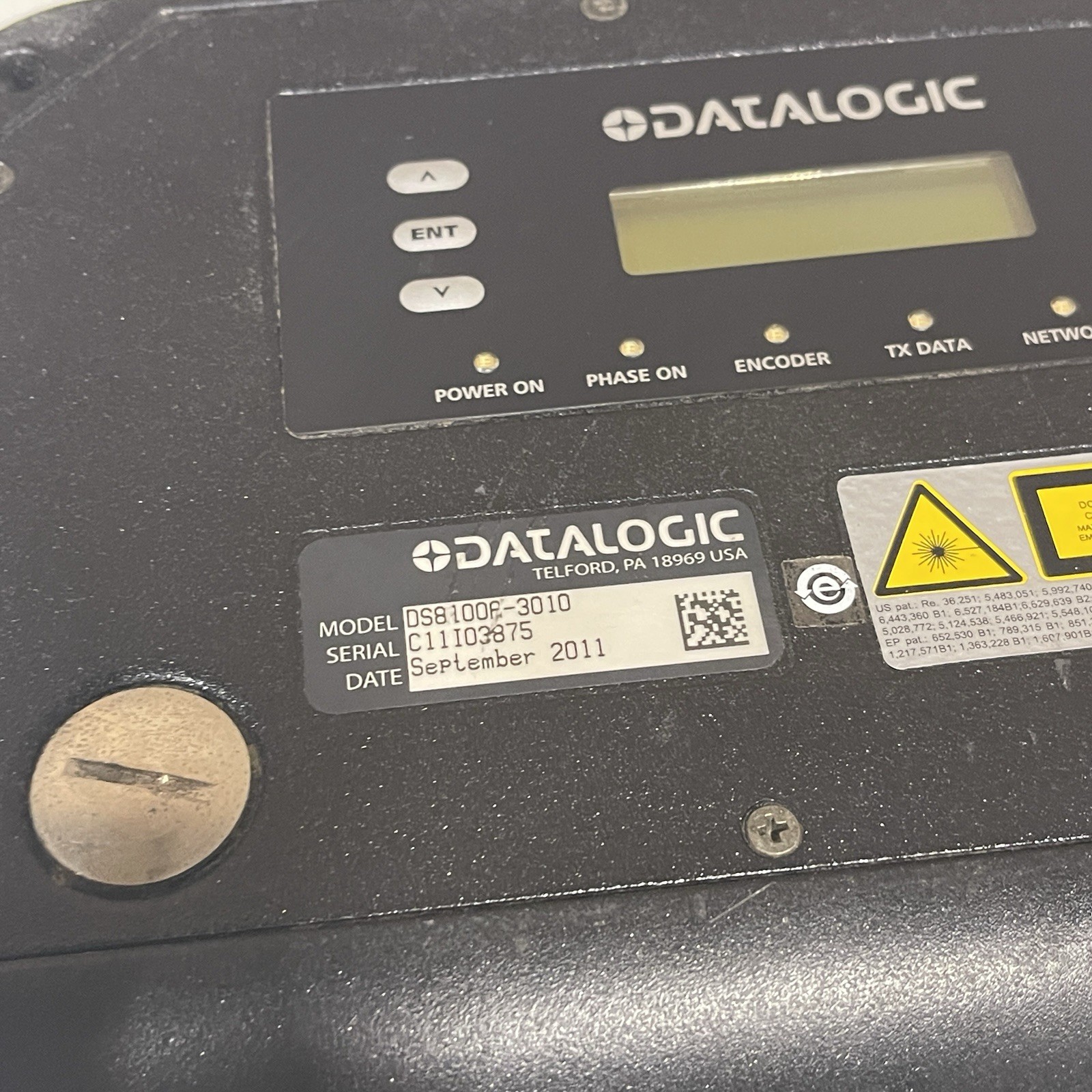 Datalogic DS8100A-3010 High Performance Industrial Laser Barcode Scanner - Used