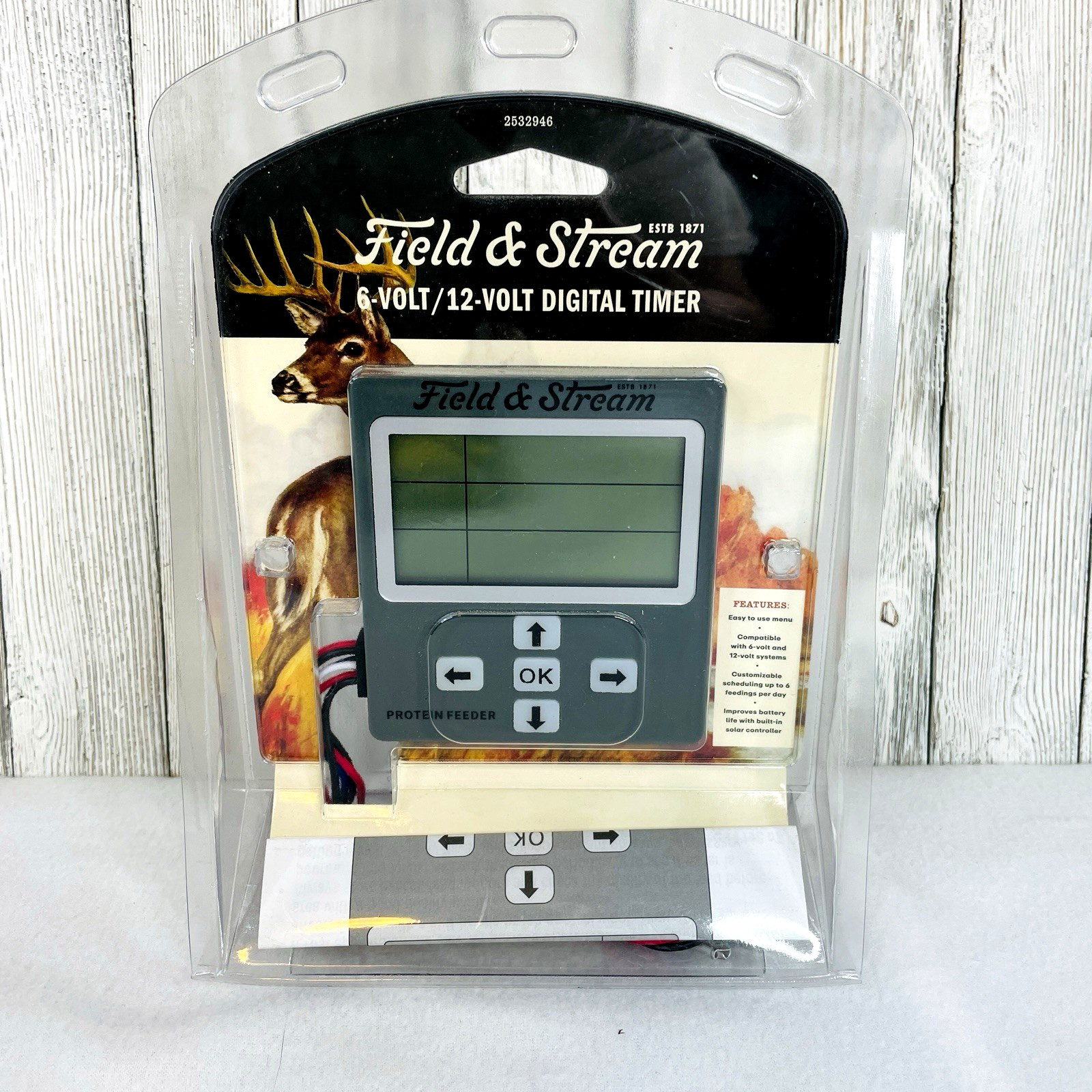 Field & Stream Digital Timer for Automnated Game Feeders 6-V/12-V