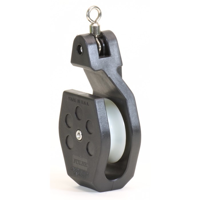 Folbe Open Block Pulley with Swivel F005