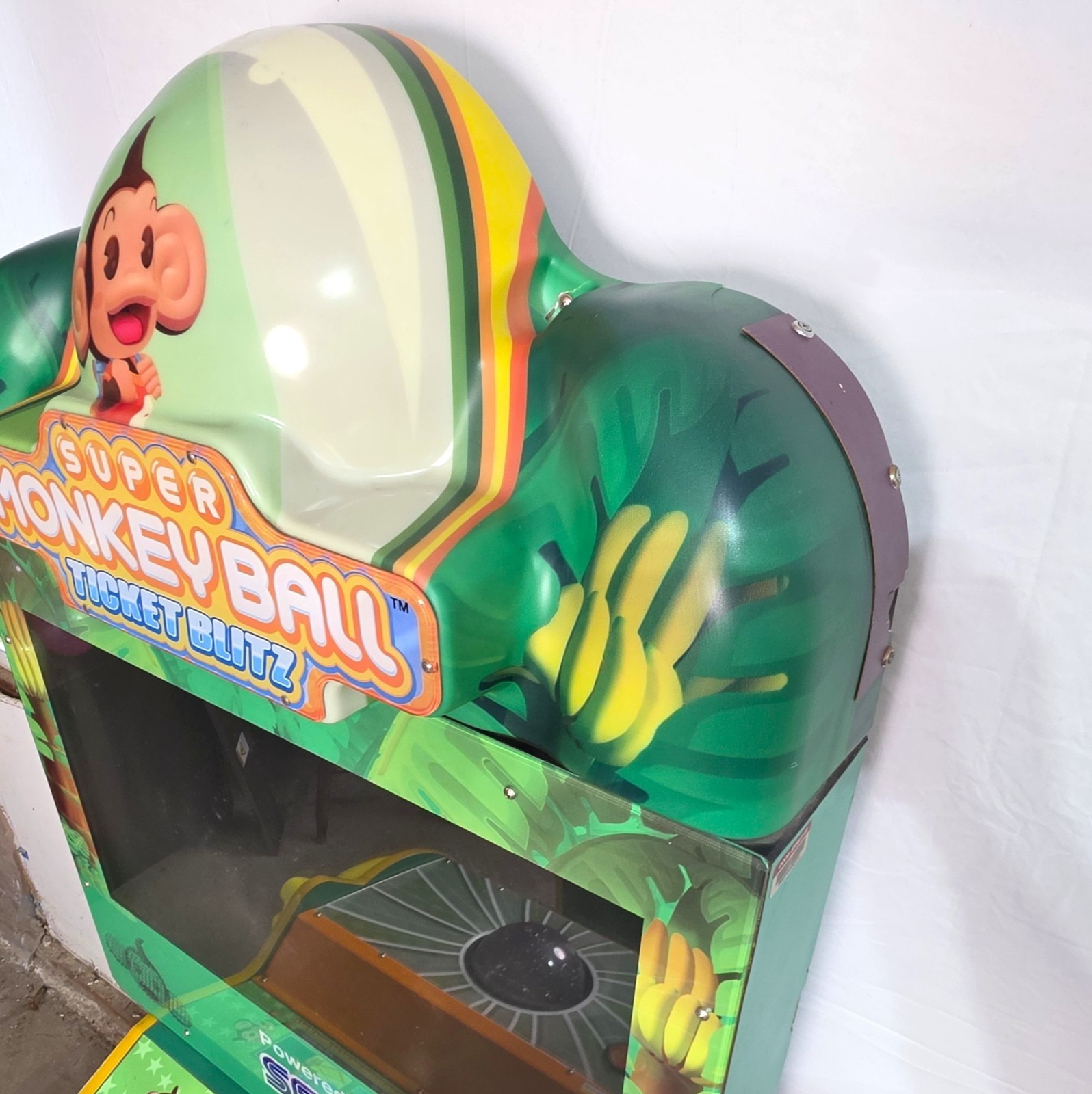 Super Monkey Ball Ticket Blitz Arcade Machine - VERY RARE