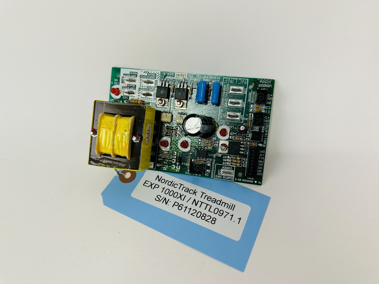 NordicTrack EXP 1000XI NTTL0971.1 Treadmill Power Supply Board 158385 (BP385)